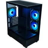 Корпус XASTRA Q400M 3ARGB-C6-UC Black (Q400M-3FM12A-C6-UC)