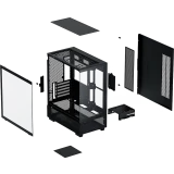 Корпус XASTRA Q400M 3ARGB-C6-UC Black (Q400M-3FM12A-C6-UC)