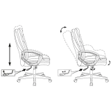 Офисное кресло Бюрократ CH-868N/GREY