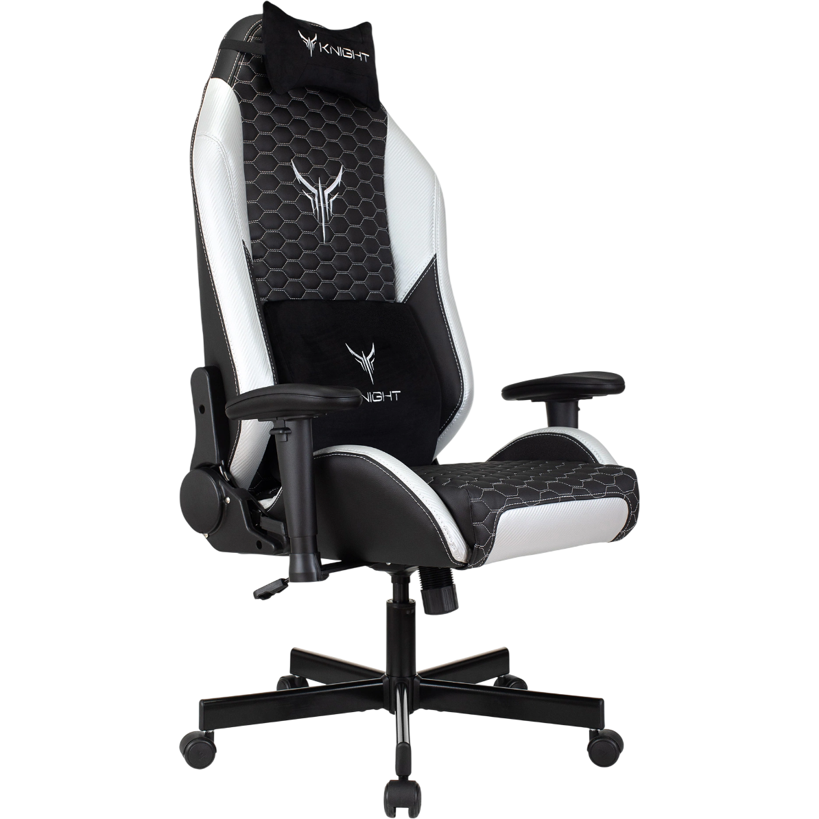 Игровое кресло Бюрократ Knight Neon Silver - KNIGHT NEON SILVER