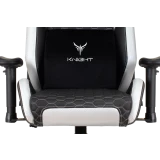 Игровое кресло Бюрократ Knight Neon Silver (KNIGHT NEON SILVER)