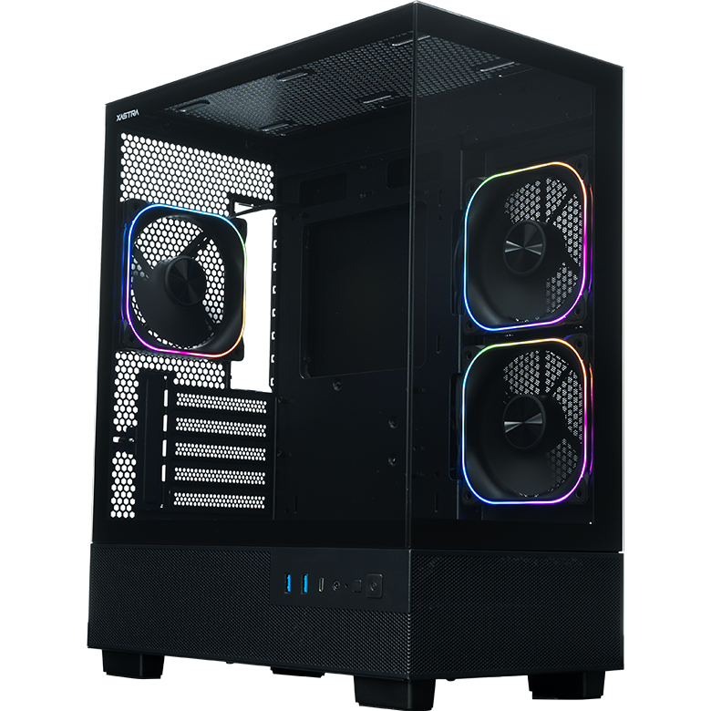 Корпус XASTRA Q400M 3ARGB-FG-C6-UC Black