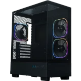 Корпус XASTRA Q400M 3ARGB-FG-C6-UC Black (Q400M-3FG12A-C6-UC)