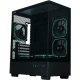 Корпус XASTRA Q400M 5ARGB-FG-C6-UC Black (Q400M-5FG12A-C6-UC)