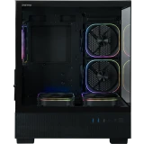 Корпус XASTRA Q400M 5ARGB-FG-C6-UC Black (Q400M-5FG12A-C6-UC)