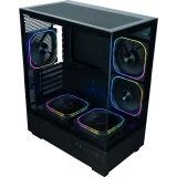 Корпус XASTRA Q400M 5ARGB-FG-C6-UC Black (Q400M-5FG12A-C6-UC)