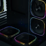 Корпус XASTRA Q400M 5ARGB-FG-C6-UC Black (Q400M-5FG12A-C6-UC)