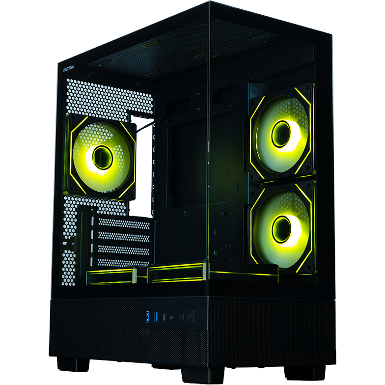 Корпус XASTRA Q400M 5ARGB-C6-UC Black