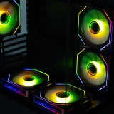 Корпус XASTRA Q400M 5ARGB-C6-UC Black (Q400M-5FM12A-C6-UC)