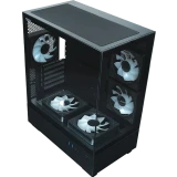 Корпус XASTRA Q400M 5ARGB-C6-UC Black (Q400M-5FM12A-C6-UC)