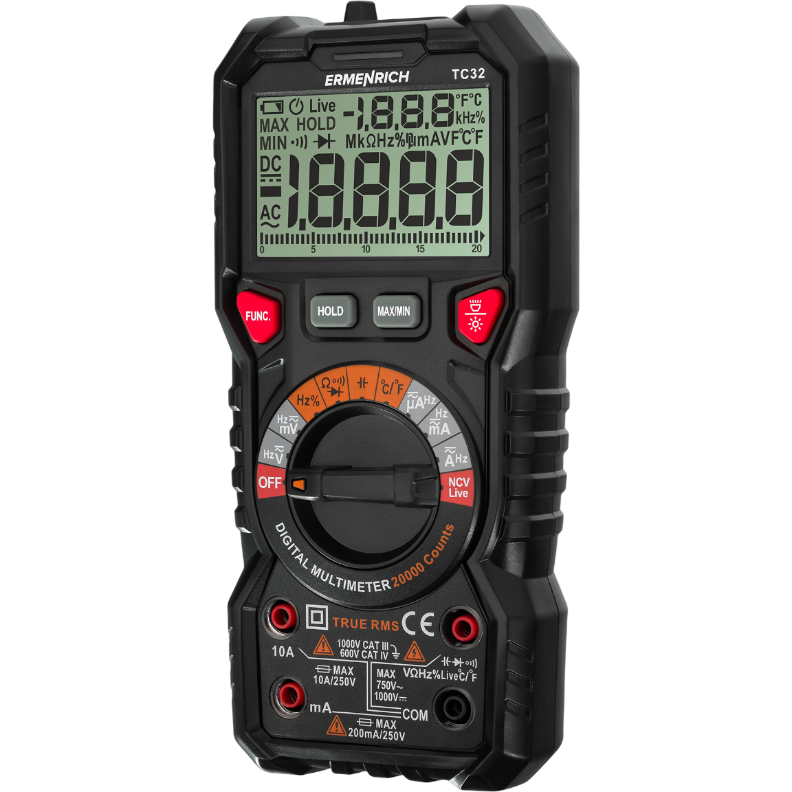 Мультиметр ERMENRICH Zing TC32 - 82989