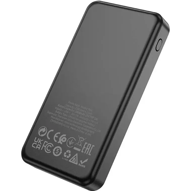 Внешний аккумулятор Borofone BJ48 Black - фото 2