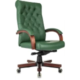Офисное кресло Бюрократ T-9928WALNUT Green (T-9928WALNUT/GREEN)