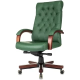 Офисное кресло Бюрократ T-9928WALNUT Green (T-9928WALNUT/GREEN)