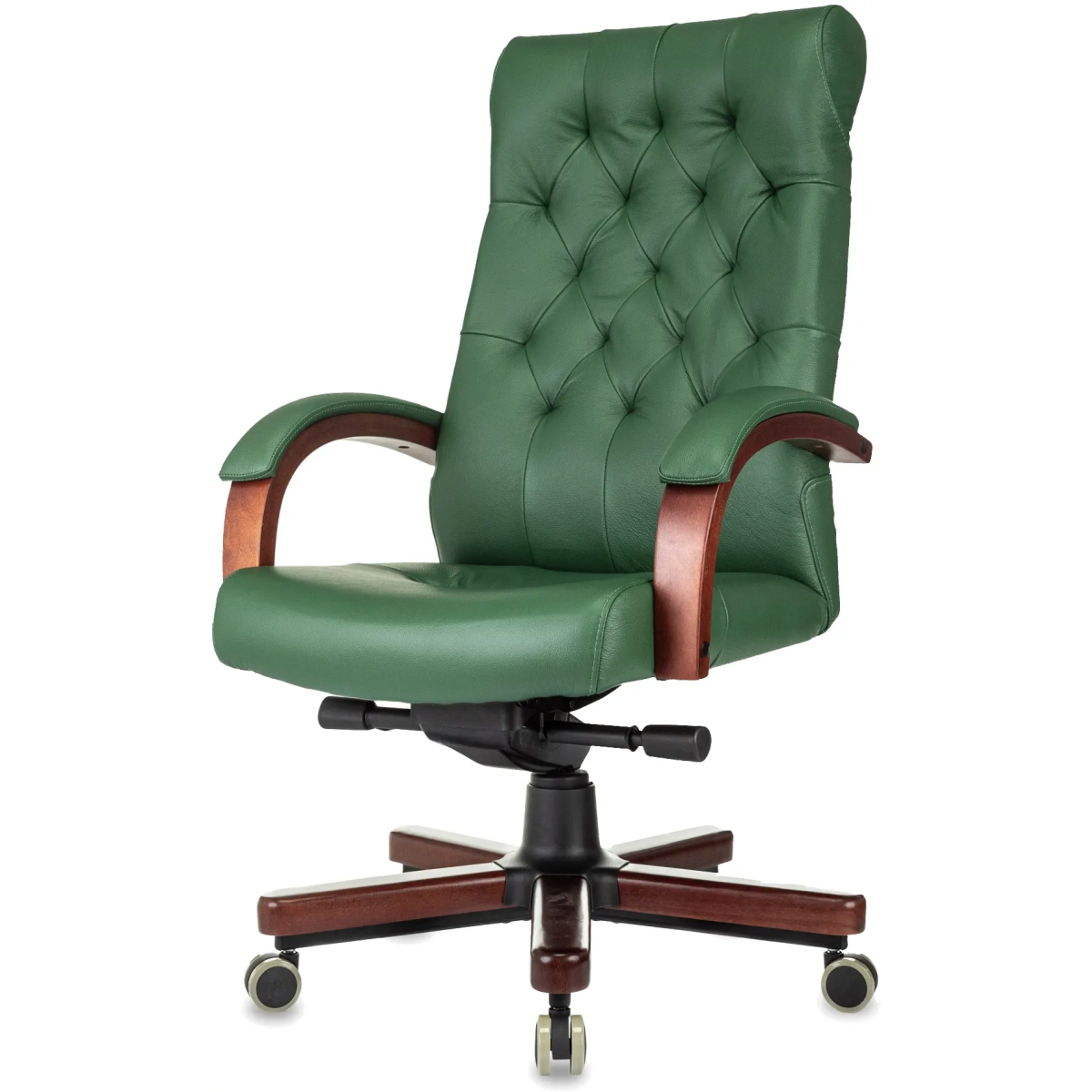 Офисное кресло Бюрократ T-9928WALNUT Green - T-9928WALNUT/GREEN - фото 4