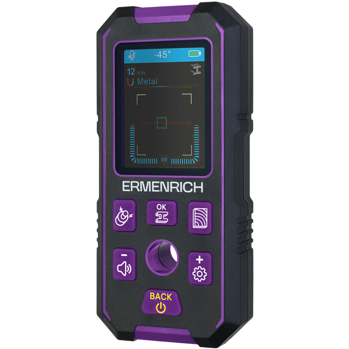 Детектор проводки ERMENRICH Ping SM70 - 83841 - фото 2