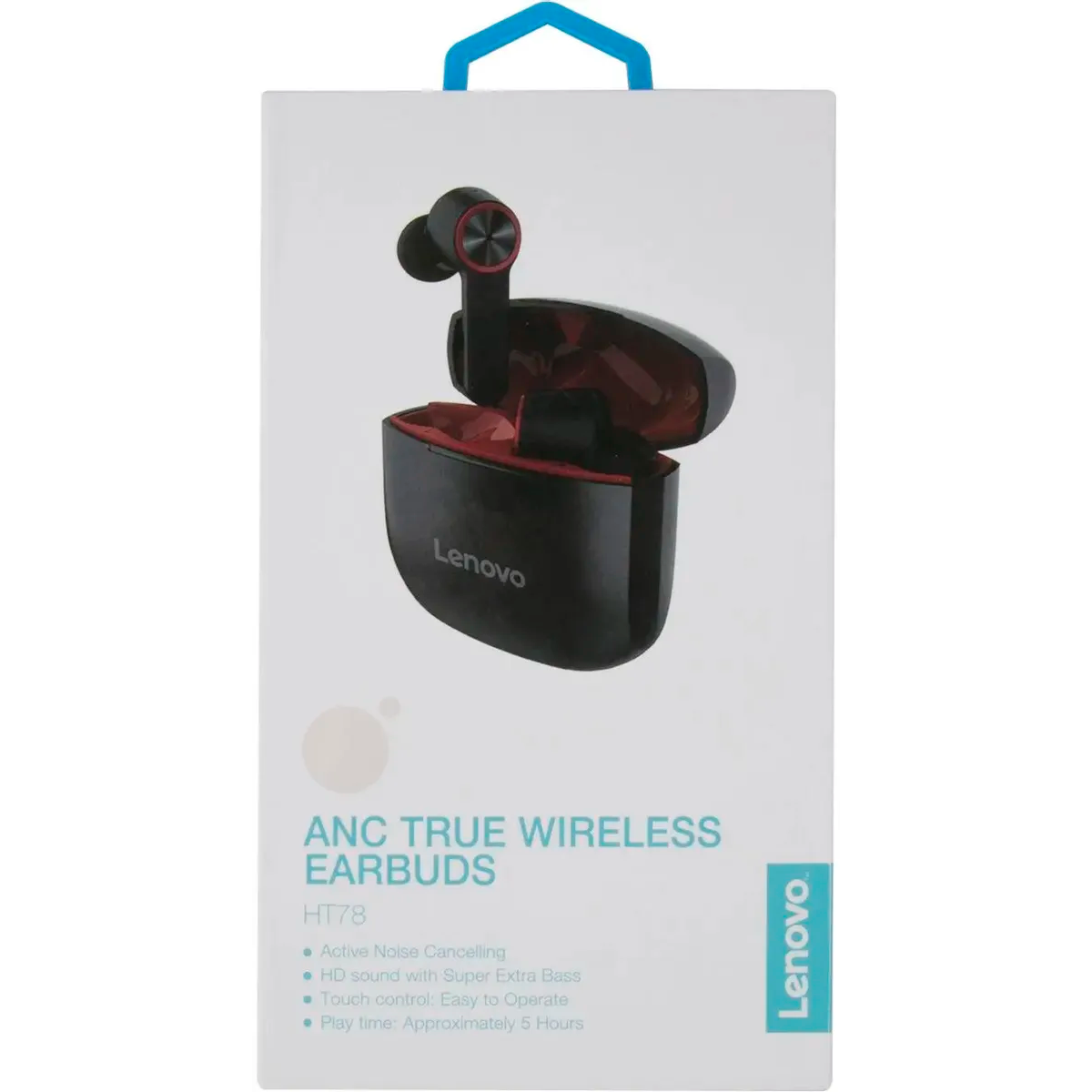 Гарнитура Lenovo HT78 Black/Red - фото 3