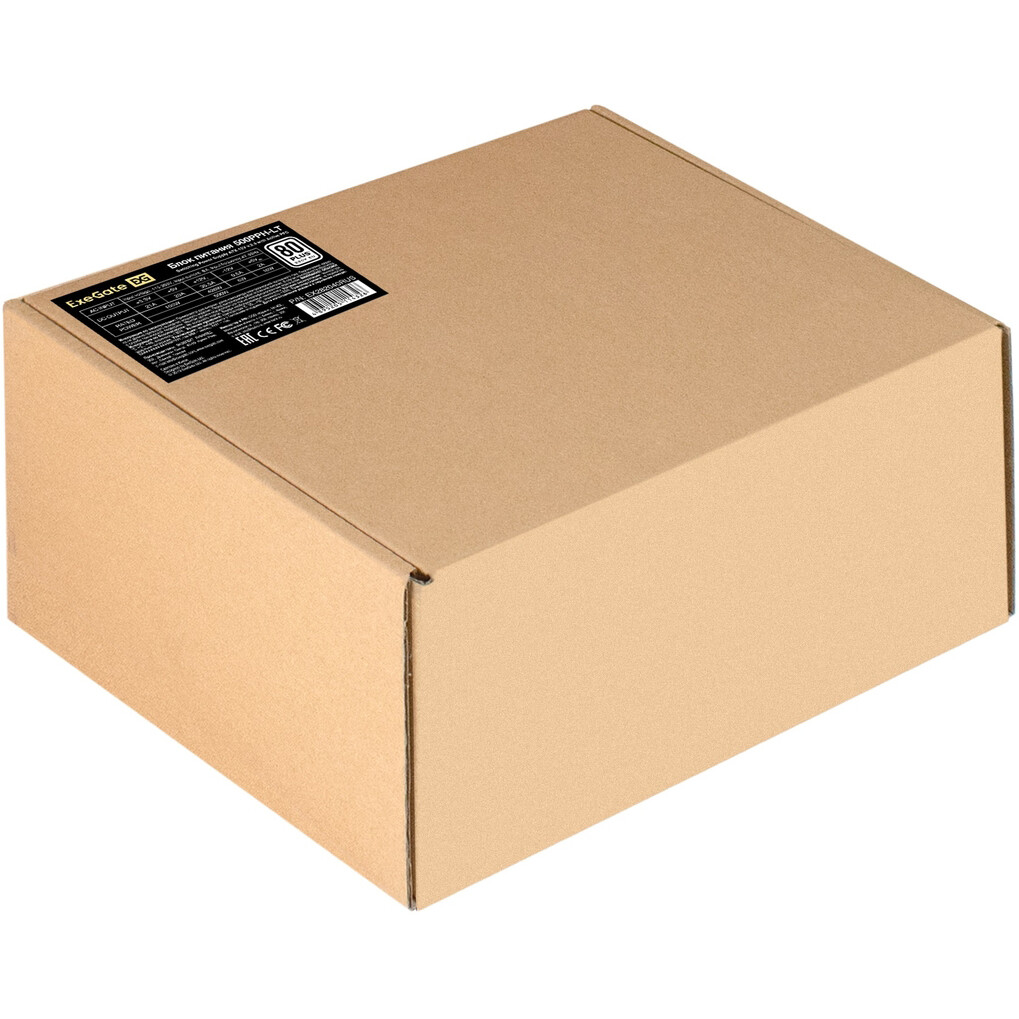 Блок питания 500W ExeGate 500PPH-LT-S OEM - EX282040RUS-S - фото 7