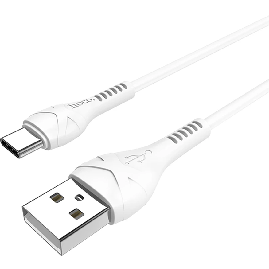 Кабель USB - USB Type-C, 0.5м, HOCO X37 White - HC-12364 - фото 2