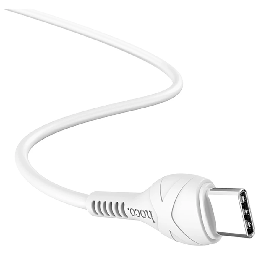 Кабель USB - USB Type-C, 0.5м, HOCO X37 White - HC-12364 - фото 5