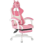 Игровое кресло Бюрократ Knight Kitty/F Pink/White - KNIGHT KITTY/F W PNK