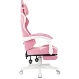 Игровое кресло Бюрократ Knight Kitty/F Pink/White (KNIGHT KITTY/F W PNK)