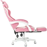 Игровое кресло Бюрократ Knight Kitty/F Pink/White (KNIGHT KITTY/F W PNK)