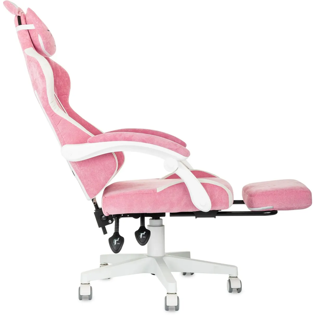 Игровое кресло Бюрократ Knight Kitty/F Pink/White - KNIGHT KITTY/F W PNK - фото 4