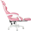 Игровое кресло Бюрократ Knight Kitty/F Pink/White - KNIGHT KITTY/F W PNK - фото 4