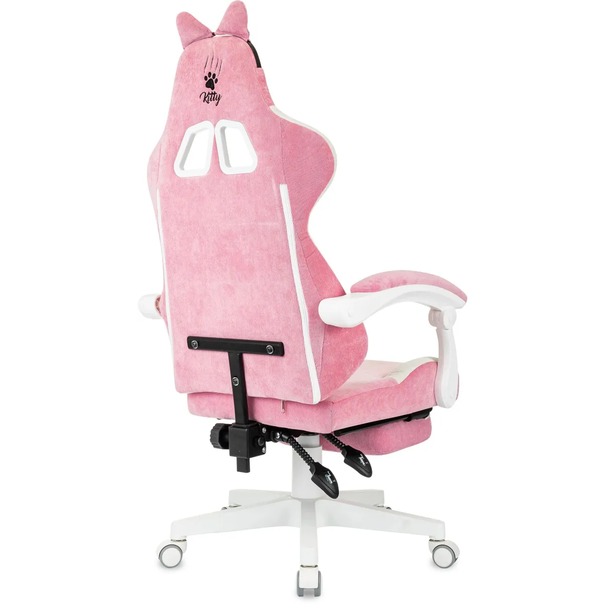 Игровое кресло Бюрократ Knight Kitty/F Pink/White - KNIGHT KITTY/F W PNK - фото 5