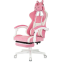 Игровое кресло Бюрократ Knight Kitty/F Pink/White - KNIGHT KITTY/F W PNK - фото 6
