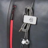Рюкзак для ноутбука Piquadro Laptop Backpack 15.6 Grey/Red (CA4818UB00/GRN)