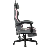 Игровое кресло Бюрократ Knight Kitty/F Grey/Pink (KNIGHT KITTY/F GREY)