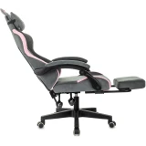 Игровое кресло Бюрократ Knight Kitty/F Grey/Pink (KNIGHT KITTY/F GREY)