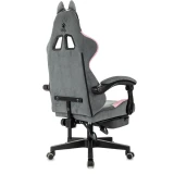 Игровое кресло Бюрократ Knight Kitty/F Grey/Pink (KNIGHT KITTY/F GREY)