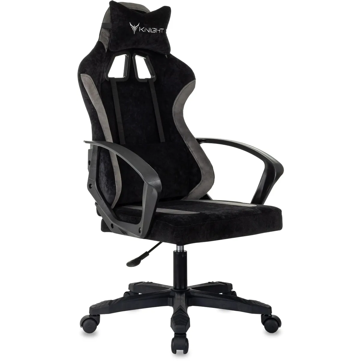 Игровое кресло Бюрократ Knight Optimum Black/Grey - KNIGHT OPTIMUM B