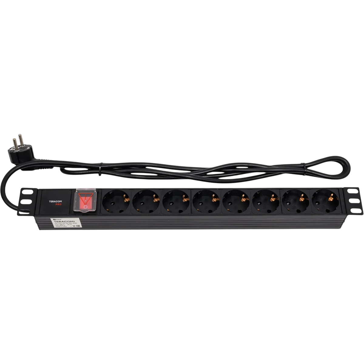 Блок розеток EKF TRP-HPD-LSP-16A-8SH-2MSH