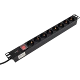 Блок розеток EKF TRP-HPD-LSP-16A-8SH-2MSH