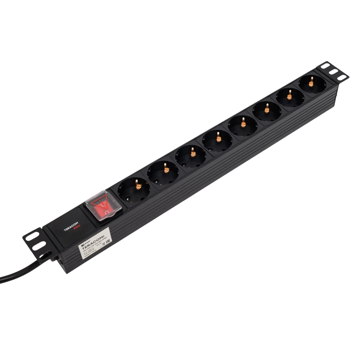 Блок розеток EKF TRP-HPD-LSP-16A-8SH-2MSH - фото 2