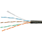 Бухта Cabeus UTP-4P-Cat.5e-SOLID-BK-25, 25м