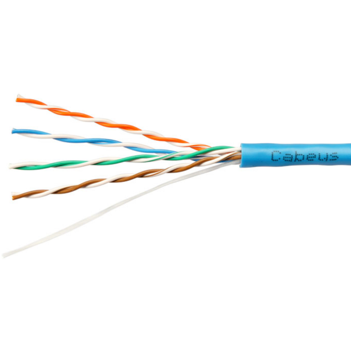 Бухта Cabeus UTP-4P-Cat.5e-SOLID-BL-25, 25м