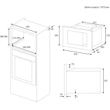Встраиваемая микроволновая печь Zigmund&Shtain BMO 15.252 B