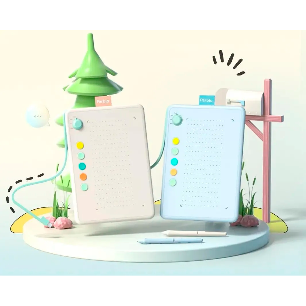 Графический планшет Parblo Ninos Q Beige - фото 3