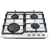 Газовая варочная панель MEFERI MGH604WH GLASS COMFORT