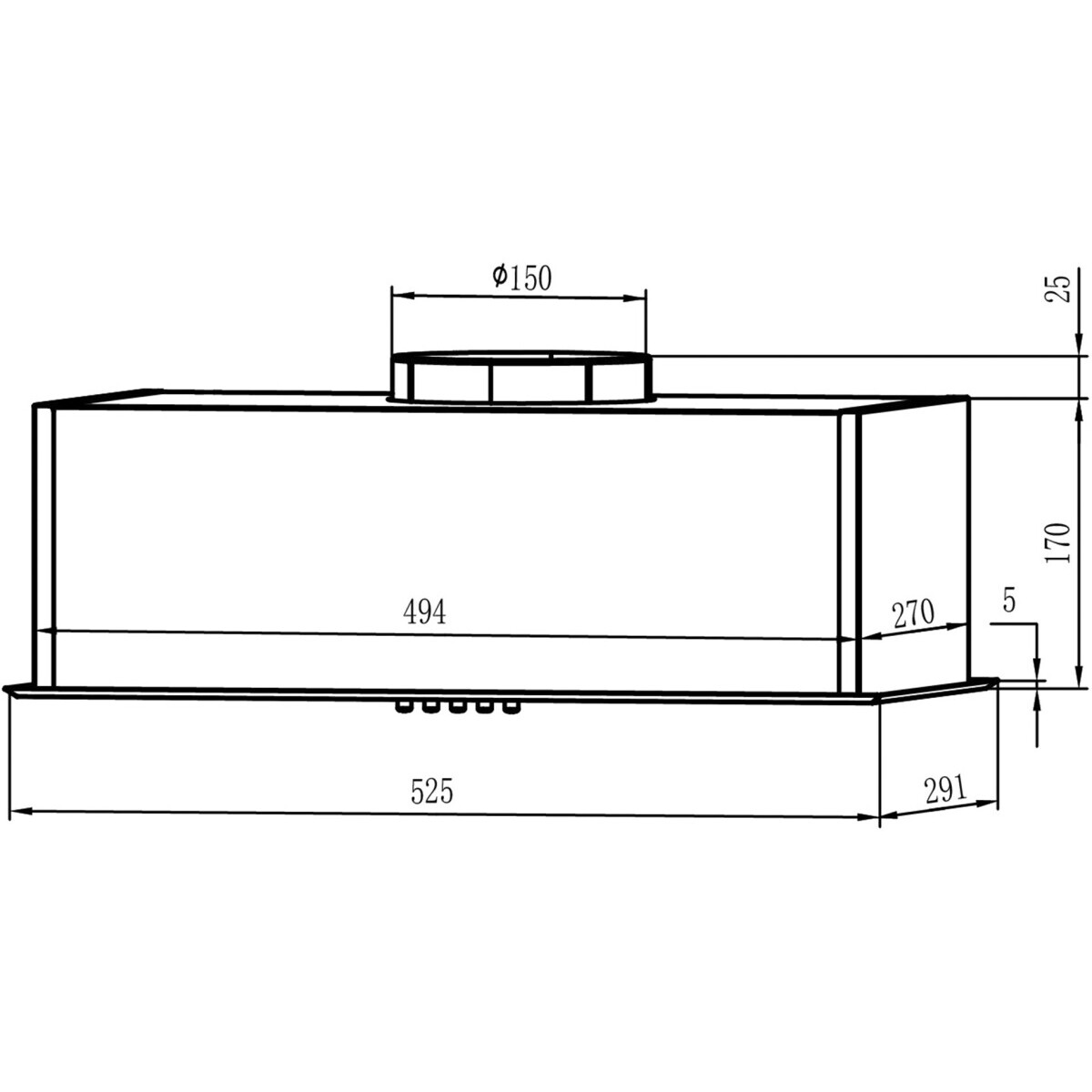Вытяжка Oasis VM-52W - фото 7