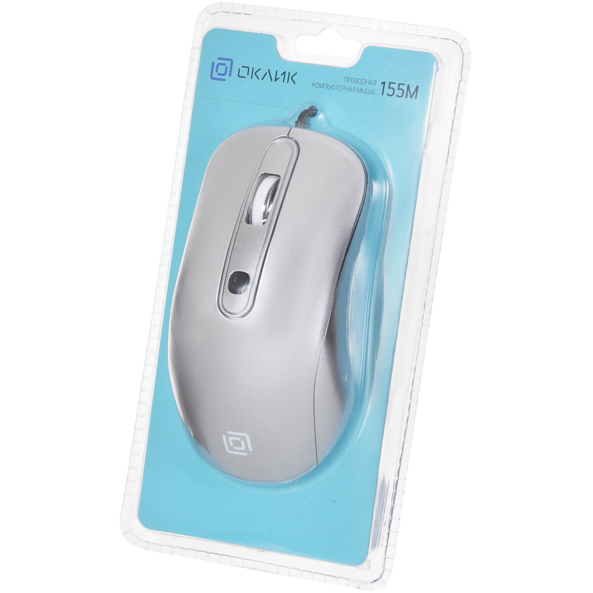 Мышь Oklick 155M Silver - фото 5