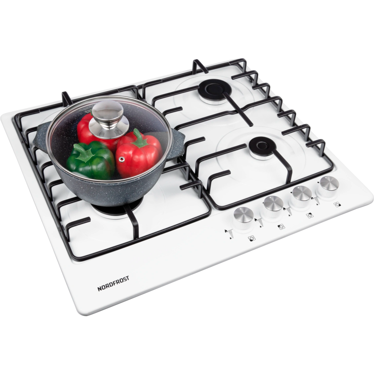 Газовая варочная панель NORDFROST HS 6040 W - фото 5