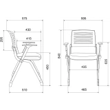 Офисный стул Бюрократ X-Click Black (X-CLICK/BLACK)