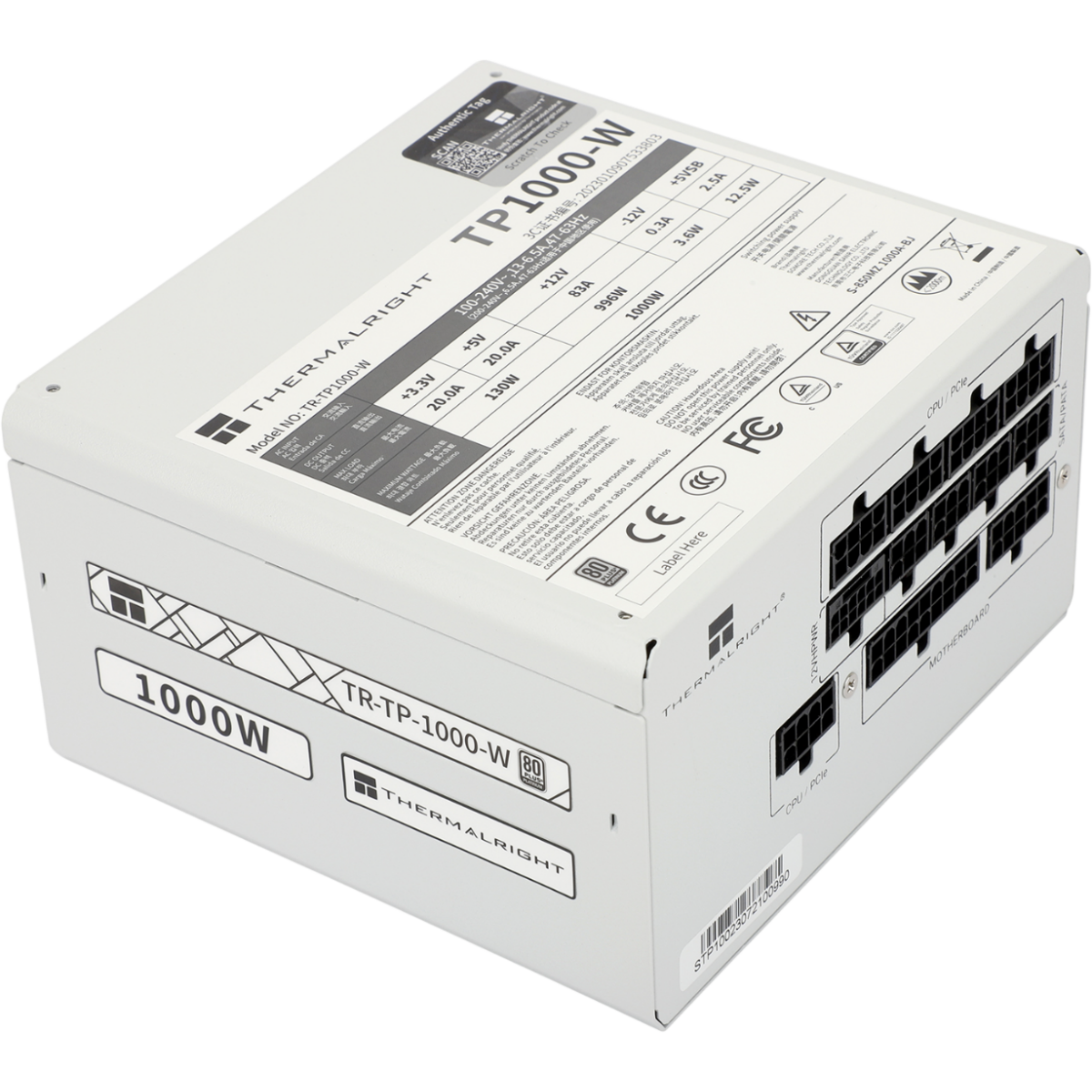 Блок питания 1000W Thermalright TR-TP1000-W - TR-TP 1000-W - фото 2