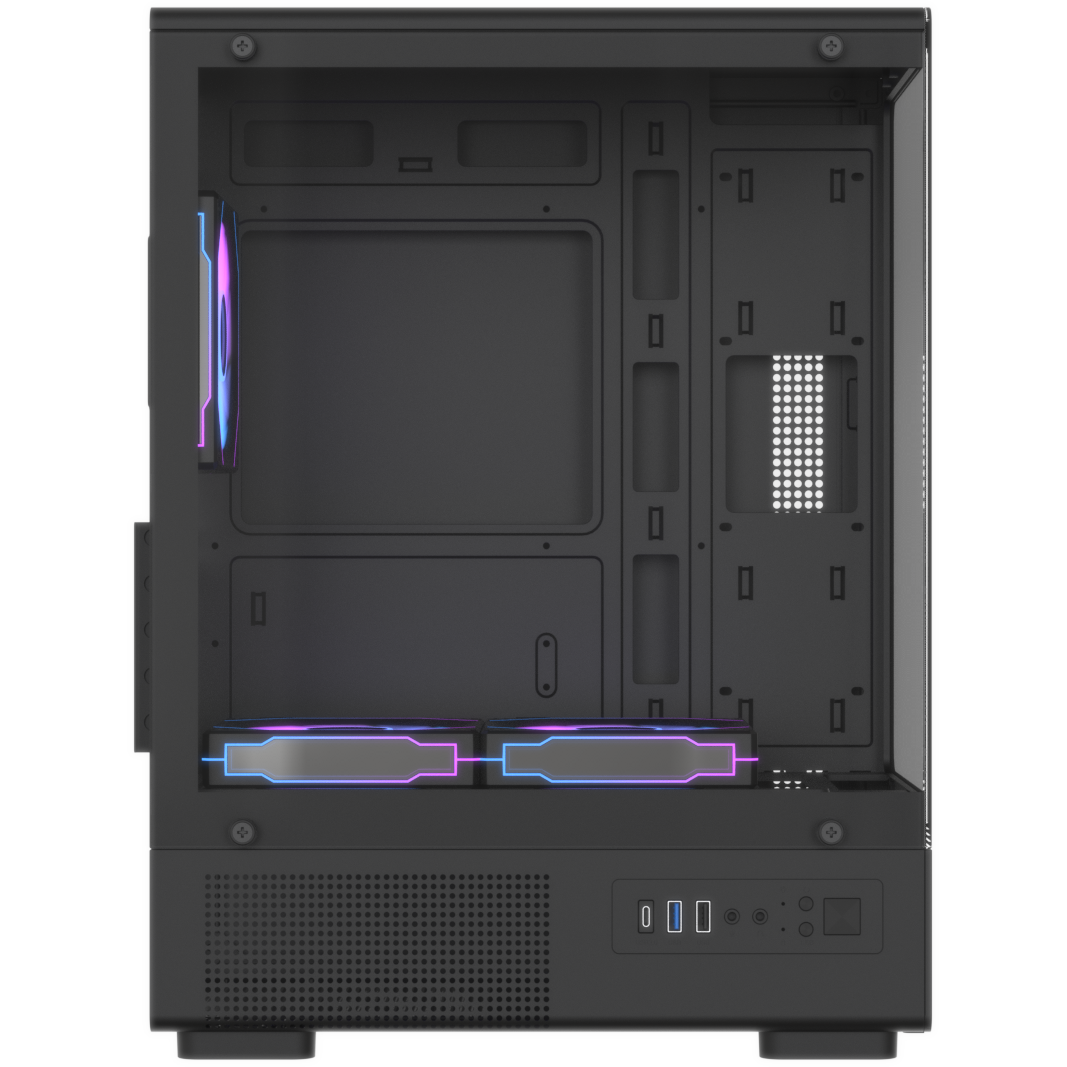 Корпус Formula Crystal Z1CM V2 Black - CRYSTAL Z1CM BLACK V2 - фото 3